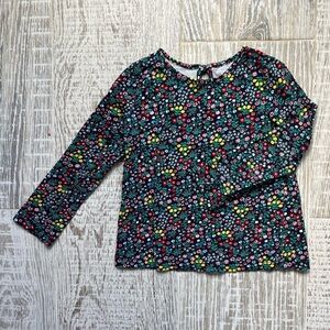 Joe fresh girls toddler 18-24 month floral long sleeve top